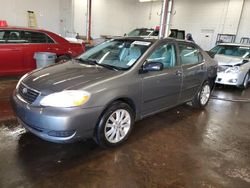 Salvage cars for sale at New Britain, CT auction: 2007 Toyota Corolla CE