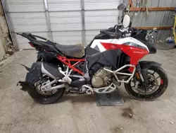 Salvage motorcycles for sale at Madisonville, TN auction: 2022 Ducati Multistrada V4