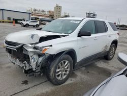 Salvage cars for sale at New Orleans, LA auction: 2020 Chevrolet Traverse LS