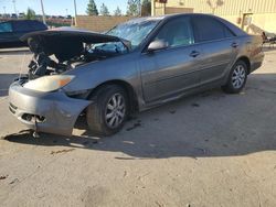 Salvage cars for sale at auction: 2003 Toyota Camry LE