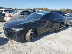 Salvage cars for sale at Montgomery, AL auction: 2022 Honda Accord Sport