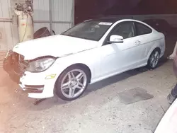 Salvage cars for sale from Copart Midway, FL: 2013 Mercedes-Benz C 250