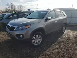 Salvage cars for sale at Chicago Heights, IL auction: 2013 KIA Sorento LX