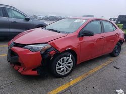 Salvage cars for sale at Chicago Heights, IL auction: 2017 Toyota Corolla L