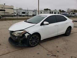 Toyota salvage cars for sale: 2015 Toyota Corolla L