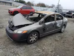 Salvage cars for sale at Sacramento, CA auction: 2007 Honda Civic LX