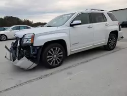 Salvage SUVs for sale at auction: 2017 GMC Terrain Denali