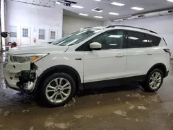 Salvage SUVs for sale at auction: 2018 Ford Escape SEL