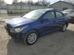 Salvage cars for sale at Wichita, KS auction: 2019 Hyundai Accent SE