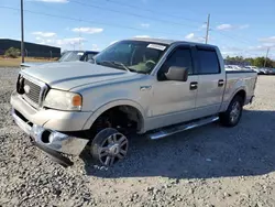 Salvage cars for sale at Tifton, GA auction: 2006 Ford F150 Supercrew