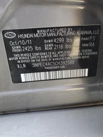 2012 Hyundai Sonata SE