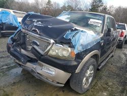 Salvage cars for sale at Shreveport, LA auction: 2004 Ford F150 Supercrew