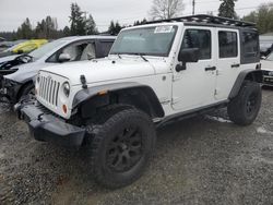 Jeep Wrangler Unlimited Sahara salvage cars for sale: 2012 Jeep Wrangler Unlimited Sahara