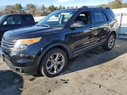 Salvage cars for sale at Exeter, RI auction: 2015 Ford Explorer Limited