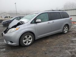 Salvage cars for sale from Copart Cleveland: 2012 Toyota Sienna LE