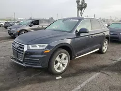 Salvage cars for sale at Van Nuys, CA auction: 2019 Audi Q5 Premium Plus