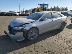 Toyota salvage cars for sale: 2016 Toyota Camry LE