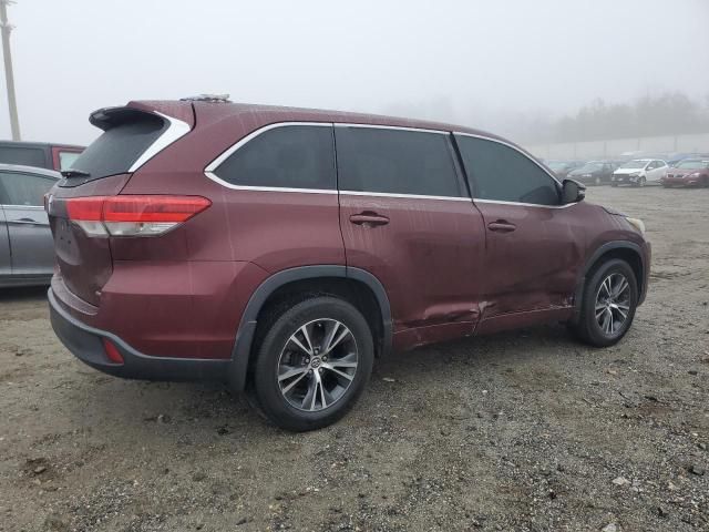 2017 Toyota Highlander LE