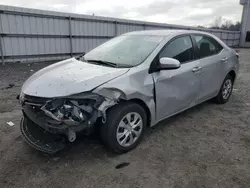 Salvage cars for sale at Fredericksburg, VA auction: 2014 Toyota Corolla L