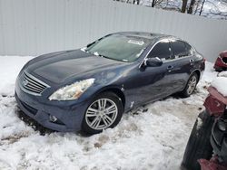 Salvage cars for sale from Copart Central Square, NY: 2012 Infiniti G37