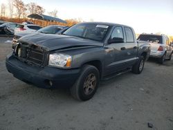 Dodge Dakota Quad slt salvage cars for sale: 2007 Dodge Dakota Quad SLT