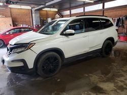 Salvage cars for sale at Ebensburg, PA auction: 2021 Honda Pilot Black