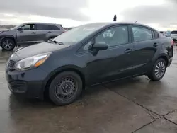 Salvage cars for sale at Grand Prairie, TX auction: 2013 KIA Rio LX