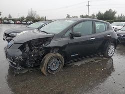 Nissan Leaf salvage cars for sale: 2013 Nissan Leaf S