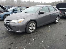 Salvage cars for sale at Exeter, RI auction: 2016 Toyota Camry LE