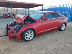 Salvage cars for sale at Andrews, TX auction: 2013 Cadillac ATS