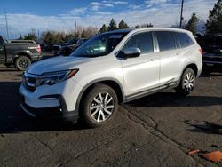 Salvage cars for sale at Denver, CO auction: 2020 Honda Pilot EXL