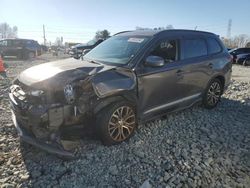 Salvage cars for sale at Mebane, NC auction: 2016 Mitsubishi Outlander SE