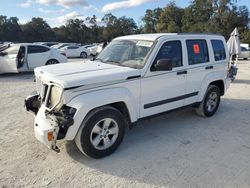 Salvage cars for sale from Copart Ocala, FL: 2012 Jeep Liberty Sport