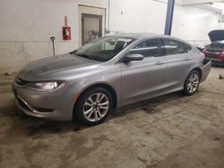 Salvage cars for sale at Ham Lake, MN auction: 2015 Chrysler 200 Limited