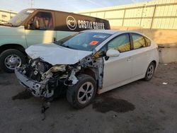 Salvage cars for sale at Albuquerque, NM auction: 2015 Toyota Prius