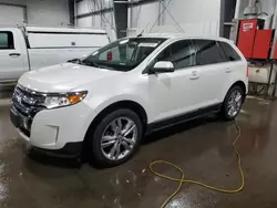 Ford salvage cars for sale: 2012 Ford Edge Limited