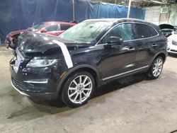 Salvage cars for sale at Woodhaven, MI auction: 2019 Lincoln MKC Reserve