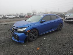 Salvage cars for sale at Eugene, OR auction: 2018 Honda Civic Sport