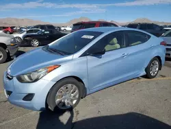 Salvage cars for sale at North Las Vegas, NV auction: 2013 Hyundai Elantra GLS