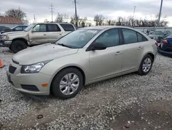 Chevrolet salvage cars for sale: 2014 Chevrolet Cruze LS