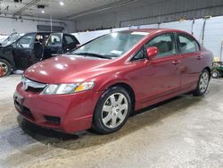 Salvage cars for sale at Candia, NH auction: 2009 Honda Civic LX