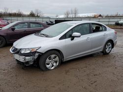 Vehiculos salvage en venta de Copart Columbia Station, OH: 2013 Honda Civic LX