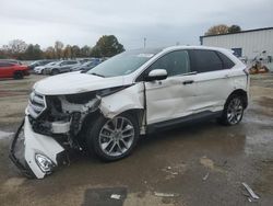 Salvage cars for sale from Copart Shreveport, LA: 2015 Ford Edge Titanium