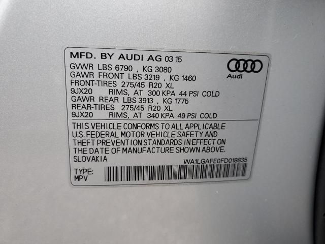 2015 Audi Q7 Premium Plus