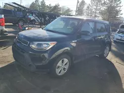 Vehiculos salvage en venta de Copart Denver, CO: 2016 KIA Soul