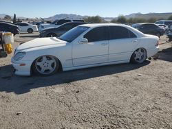 Salvage cars for sale at Las Vegas, NV auction: 2002 Mercedes-Benz S 430