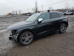 Audi salvage cars for sale: 2018 Audi SQ5 Prestige