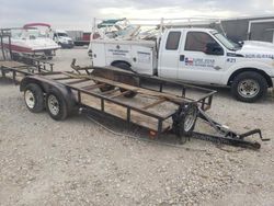 Salvage cars for sale from Copart Haslet, TX: 2016 Trail King Trailer