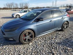 Salvage cars for sale at auction: 2018 Ford Focus ST