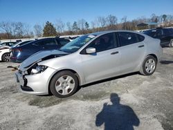 Salvage cars for sale at Spartanburg, SC auction: 2013 Dodge Dart SE